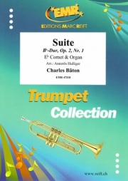 組曲・Op.2・No.1（チャールズ・バトン）（コルネット+オルガン）【Suite D-Dur, Op. 2, Nr. 1】