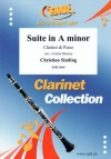 組曲・イ短調（クリスティアン・シンディング）  (クラリネット＋ピアノ)【Suite in A minor】