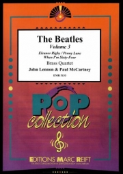 ビートルズ曲集・Vol.3（金管四重奏）【The Beatles Volume 3】