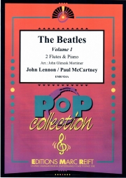 ビートルズ曲集・Vol.1（フルート二重奏+ピアノ）【The Beatles Volume 1】