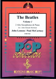 ビートルズ曲集・Vol.1（テナーサックス二重奏+ピアノ）【The Beatles Volume 1】