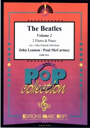 ビートルズ曲集・Vol.2（フルート二重奏+ピアノ）【The Beatles Volume 2】