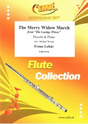 メリー・ウィドウ・マーチ「メリー・ウィドウ」より（フランツ・レハール）（ピッコロ+ピアノ）【The Merry Widow March from "Die Lustige Witwe"】
