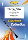 チク・タク・ポルカ（ヨハン・シュトラウス2世）  (バスクラリネット＋ピアノ)【Tik-Tak Polka】