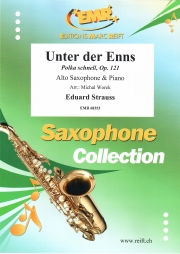 ポルカ・シュネル「エンス川を下って」（エドゥアルト・シュトラウス）（アルトサックス+ピアノ）【Unter der Enns Polka schnell, Op. 121】