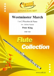 ウェストミンスター・マーチ（ピーター・キング）  (ピッコロ＋ピアノ)【Westminster March】