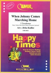 ジョニーが凱旋するとき (トロンボーン五重奏)【When Johnny Comes Marching Home】