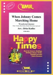 ジョニーが凱旋するとき (木管五重奏)【When Johnny Comes Marching Home】