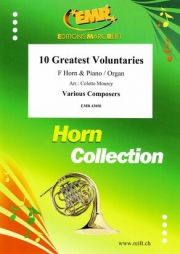 偉大な10のヴォランタリー集 (ホルン＋ピアノ)【10 Greatest Voluntaries】