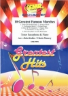 偉大な10のマーチ集 (テナーサックス＋ピアノ)【10 Greatest Famous Marches】