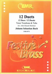 12のデュエット集（バッハ） (金管二重奏)【12 Duets】