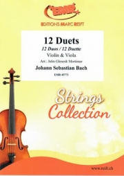 12のデュエット集（バッハ） (弦楽二重奏)【12 Duets】