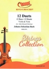 12のデュエット集（バッハ） (弦楽二重奏)【12 Duets】
