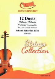 12のデュエット集（バッハ） (弦楽二重奏)【12 Duets】