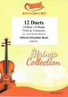 12のデュエット集（バッハ） (弦楽二重奏)【12 Duets】