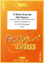 巨匠たちの12のデュエット集 (金管二重奏)【12 Duets from the Old Masters】