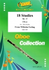 18の練習曲・Op.12（フランツ・ヴィルヘルム・フェルリンク）（オーボエ）【18 Studies Op. 12】