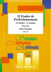 32の総仕上げの練習曲（テオ・シャルリエ）（ピッコロ）【32 Etudes de Perfectionnement】