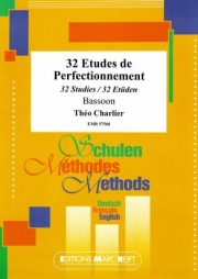 32の総仕上げの練習曲（テオ・シャルリエ）（バスーン）【32 Etudes de Perfectionnement】