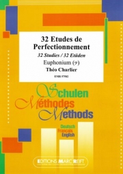 32の総仕上げの練習曲（テオ・シャルリエ）（ユーフォニアム）【32 Etudes de Perfectionnement】