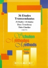 36の超絶技巧練習曲（テオ・シャルリエ）（バストロンボーン）【36 Etudes Transcendantes】