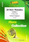 20のスロー・メロディー集・Vol.1（ホルン）【20 Slow Melodies Volume 1】