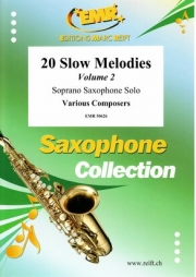 20のスロー・メロディー集・Vol.2（ソプラノサックス）【20 Slow Melodies Volume 2】
