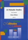 24の旋律的な練習曲（オスカー・ベーメ）（クラリネット）【24 Melodic Studies】