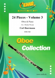 24の小品・Vol.3（カール・ベールマン）（オーボエ+ピアノ）【24 Pieces - Volume 3】