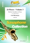 24の小品・Vol.3（カール・ベールマン）（バリトンサックス+ピアノ）【24 Pieces - Volume 3】