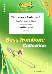 24の小品・Vol.3（カール・ベールマン）（バストロンボーン+ピアノ）【24 Pieces - Volume 3】