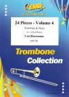 24の小品・Vol.4（カール・ベールマン）（トロンボーン+ピアノ）【24 Pieces - Volume 4】