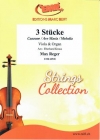 3つの小品（マックス・レーガー）（ヴィオラ＋オルガン）【3 Stucke】