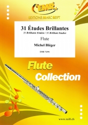 31の華麗な練習曲（マイケル・ブレガー）（フルート）【31 Etudes Brillantes】