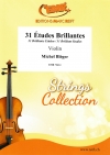 31の華麗な練習曲（マイケル・ブレガー）（ヴァイオリン）【31 Etudes Brillantes】