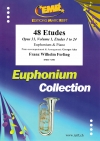48の練習曲・Vol.1（フランツ・ヴィルヘルム・フェルリンク）（ユーフォニアム+ピアノ）【48 Etudes Volume 1】