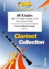 48の練習曲・Vol.1（フランツ・ヴィルヘルム・フェルリンク）（バスクラリネット+ピアノ）【48 Etudes Volume 1】
