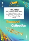 48の練習曲・Vol.2（フランツ・ヴィルヘルム・フェルリンク）（トランペット+ピアノ）【48 Etudes Volume 2】