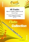 48の練習曲・Vol.2（フランツ・ヴィルヘルム・フェルリンク）（フルート+ピアノ）【48 Etudes Volume 2】