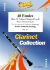 48の練習曲・Vol.2（フランツ・ヴィルヘルム・フェルリンク）（バスクラリネット+ピアノ）【48 Etudes Volume 2】