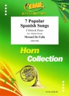 7つの有名なスペインの曲集（マヌエル・デ・ファリャ）（ホルン+ピアノ）【7 Popular Spanish Songs】