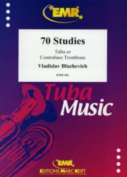 70の練習曲（ウラジスラフ・ブラジェヴィチ）（テューバ）【70 Studies】