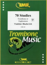 70の練習曲（ウラジスラフ・ブラジェヴィチ）（トロンボーン）【70 Studies】