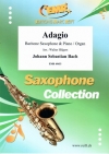アダージョ（バッハ）（バリトンサックス+ピアノ）【Adagio】