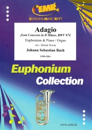 アダージョ「協奏曲・ニ短調・BWV.974」より（バッハ）（ユーフォニアム+ピアノ）【Adagio from Concerto in D Minor, BWV 974】