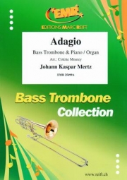 アダージョ（ヨハン・カスパール・メルツ）（バストロンボーン+ピアノ）【Adagio】