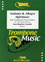 アンダンテとアレグロ・スピリトゥオーソ（ジャン＝バティスト・スナイエ）  (バストロンボーン＋ピアノ)【Andante & Allegro Spirituoso】