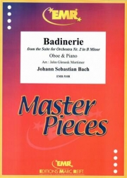 バディネリ「管弦楽組曲第2番」より（バッハ）  (オーボエ＋ピアノ)【Badinerie from the Suite for Orchestra Nr. 2 in B Minor】