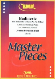 バディネリ「管弦楽組曲第2番」より（バッハ）  (アルトサックス＋ピアノ)【Badinerie from the Suite for Orchestra Nr. 2 in B Minor】