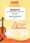 バディヌリー（バッハ）  (ヴァイオリン+ピアノ)【Badinerie　from Orchestral Suite No. 2 BWV 1067】